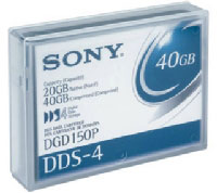 Sony Data Cart 20-40GB 150m DDS4 1pk (DGD150N)
